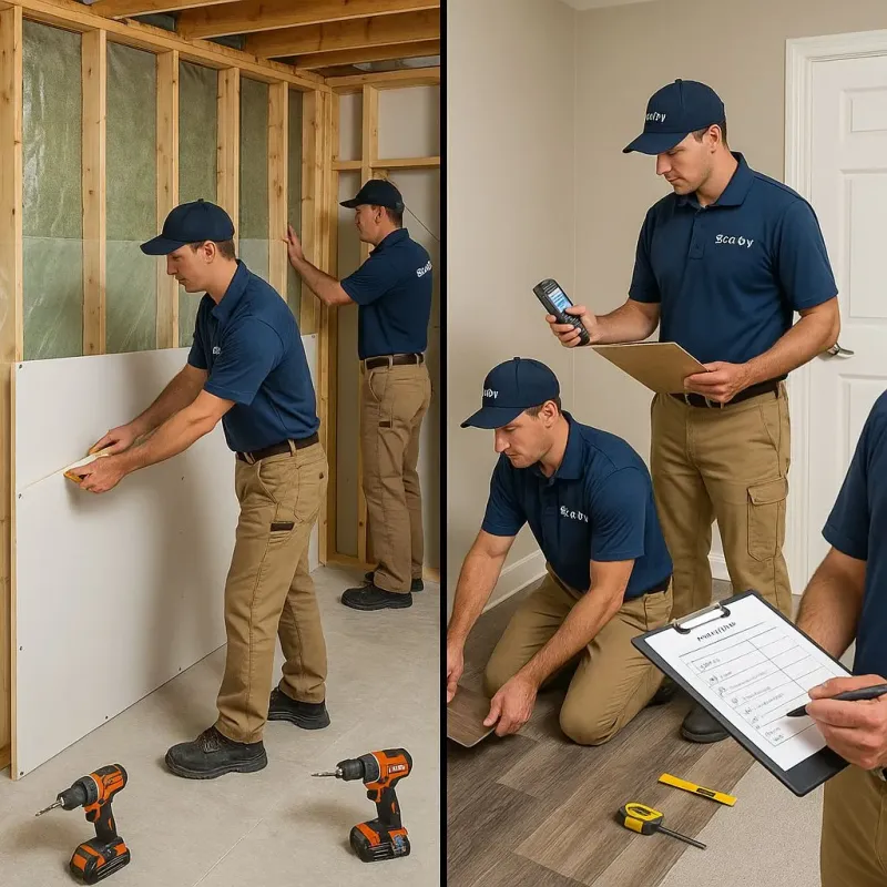 Repairs and Reconstruction process in Bayard, NE